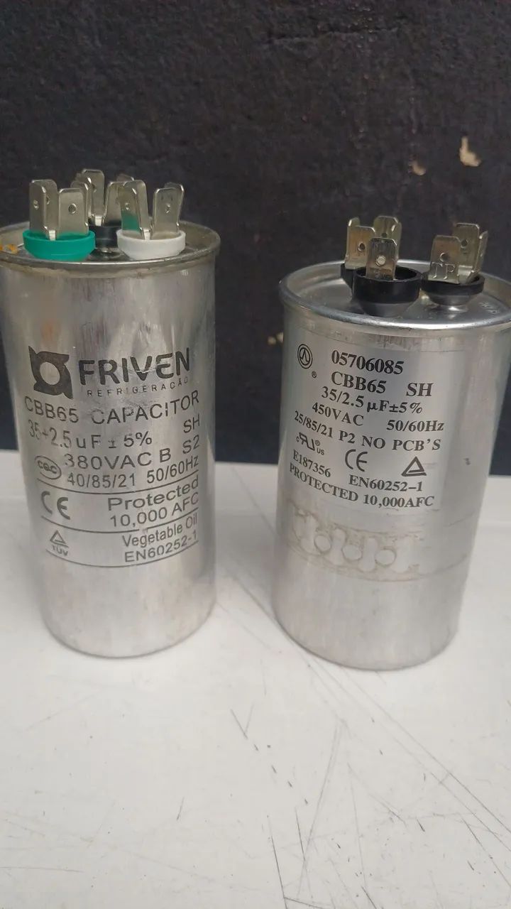 Capacitor de Split 9000btus