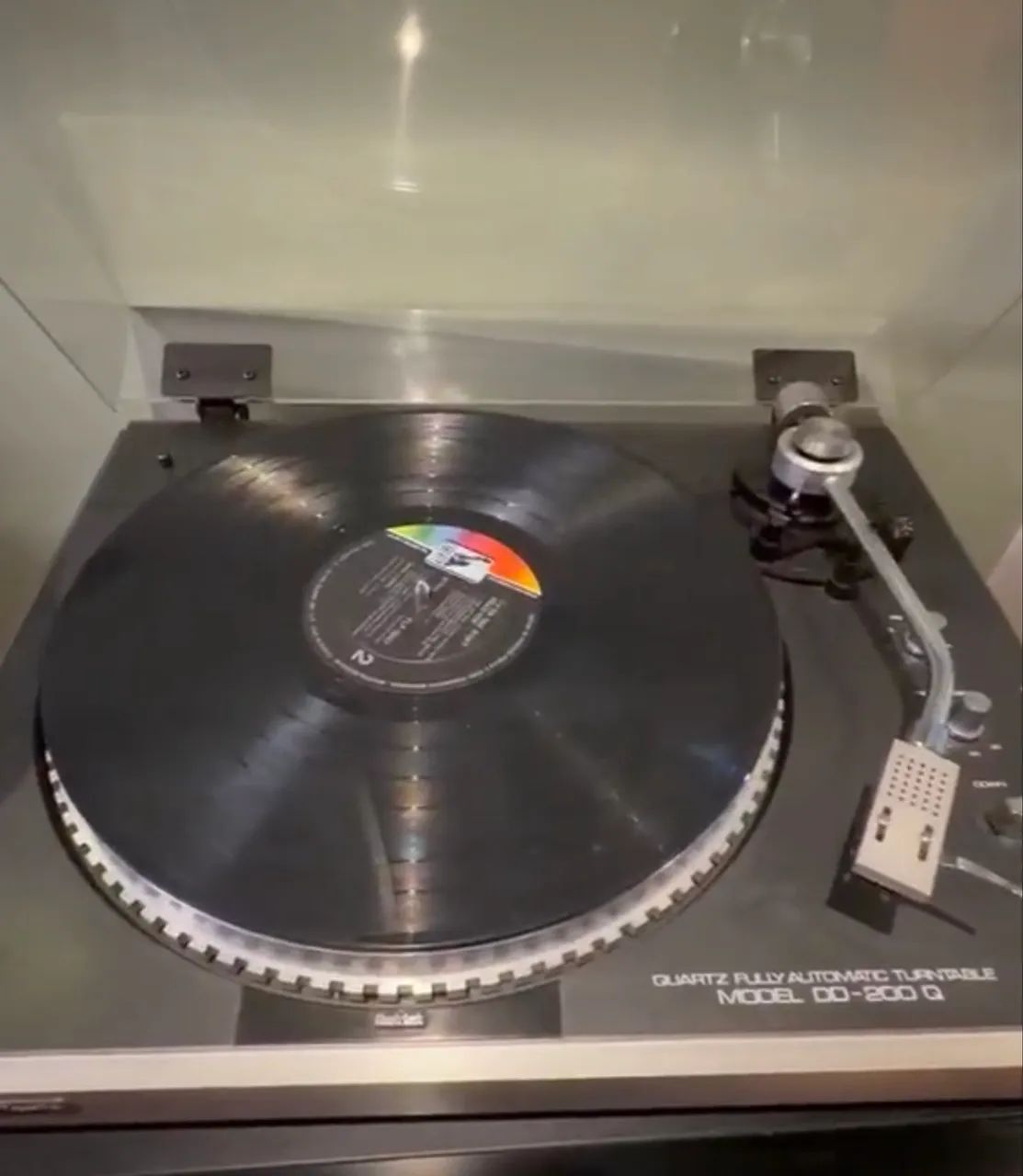 toca-discos quartz fully automatic dd-200 q gradiente vintage - Foto 2