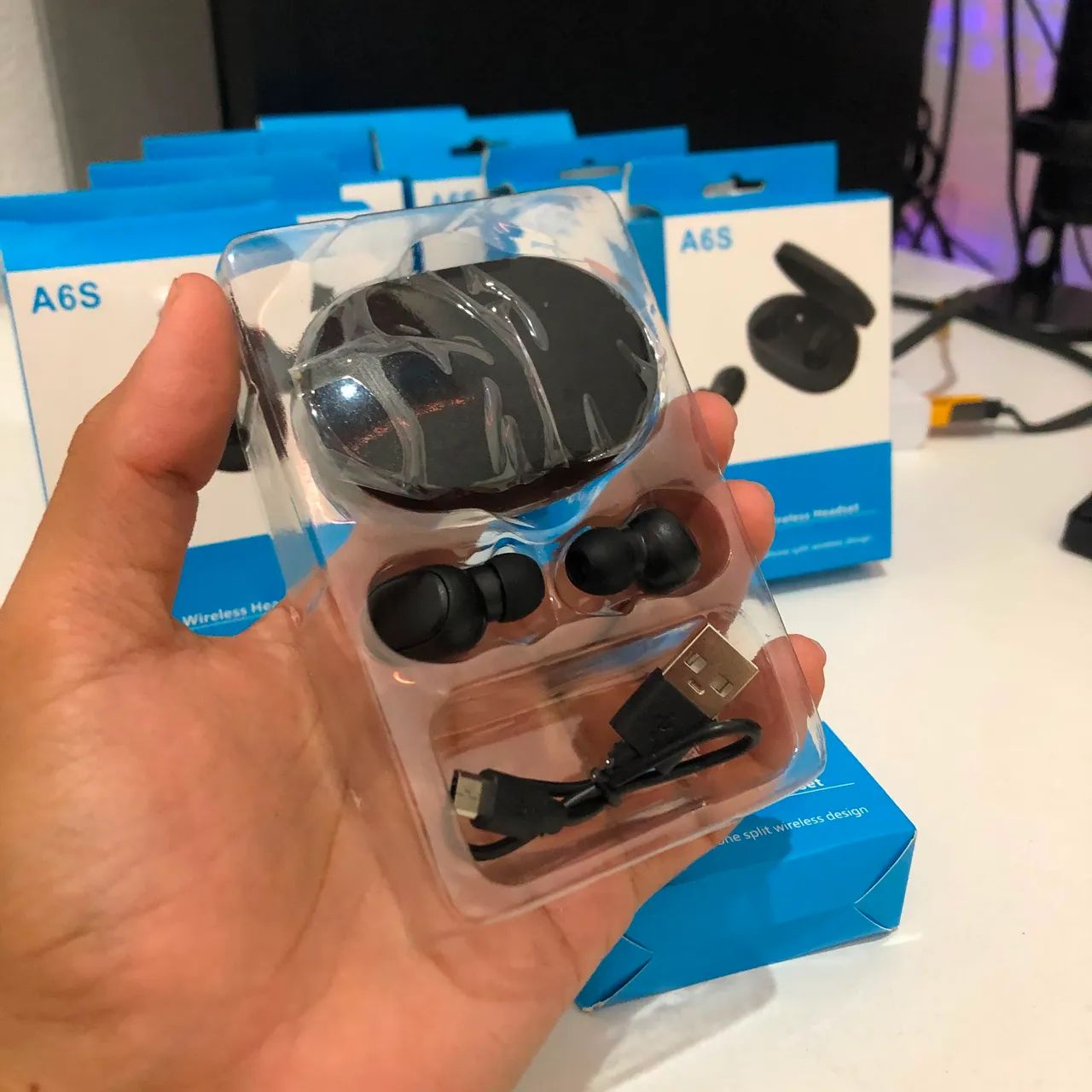 Fone de Ouvido Bluetooth Novo - Foto 5