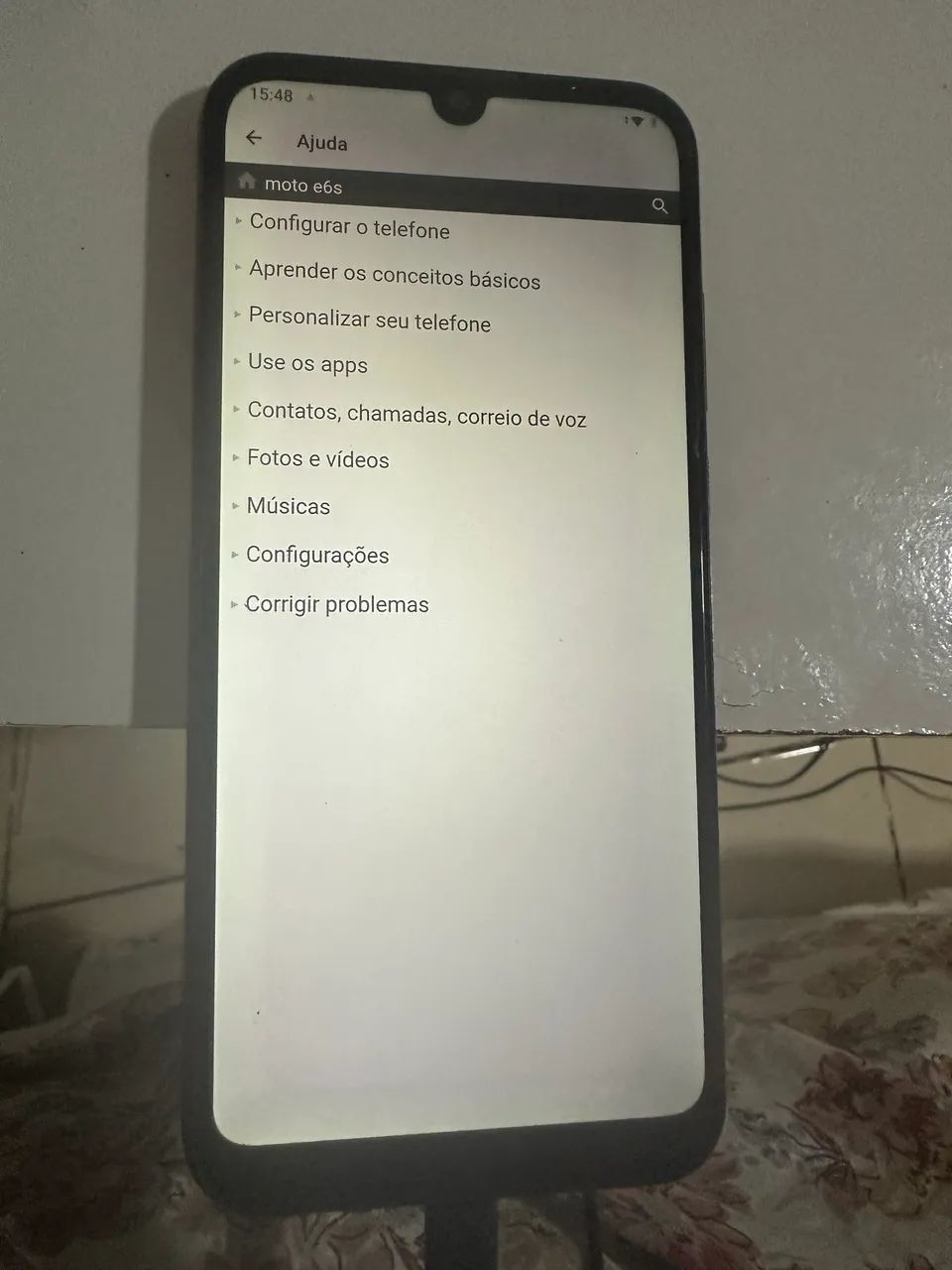 Vendo celular e6s valor 300 