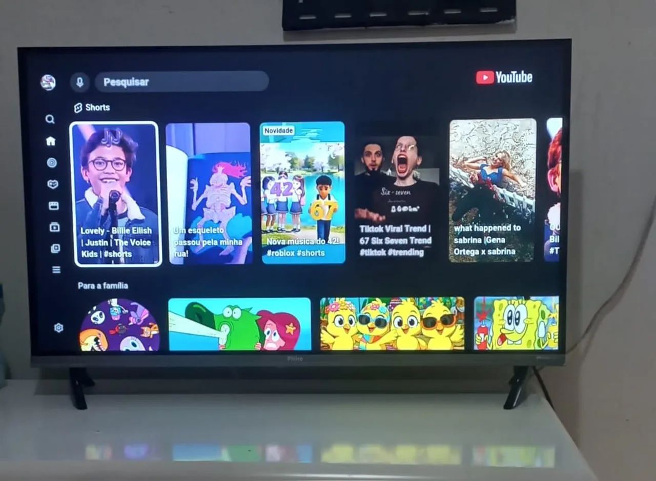 TV SMART 32 POLEGADAS DO SISTEMA ANDROID EM PERFEITO ESTADO  - Foto 5