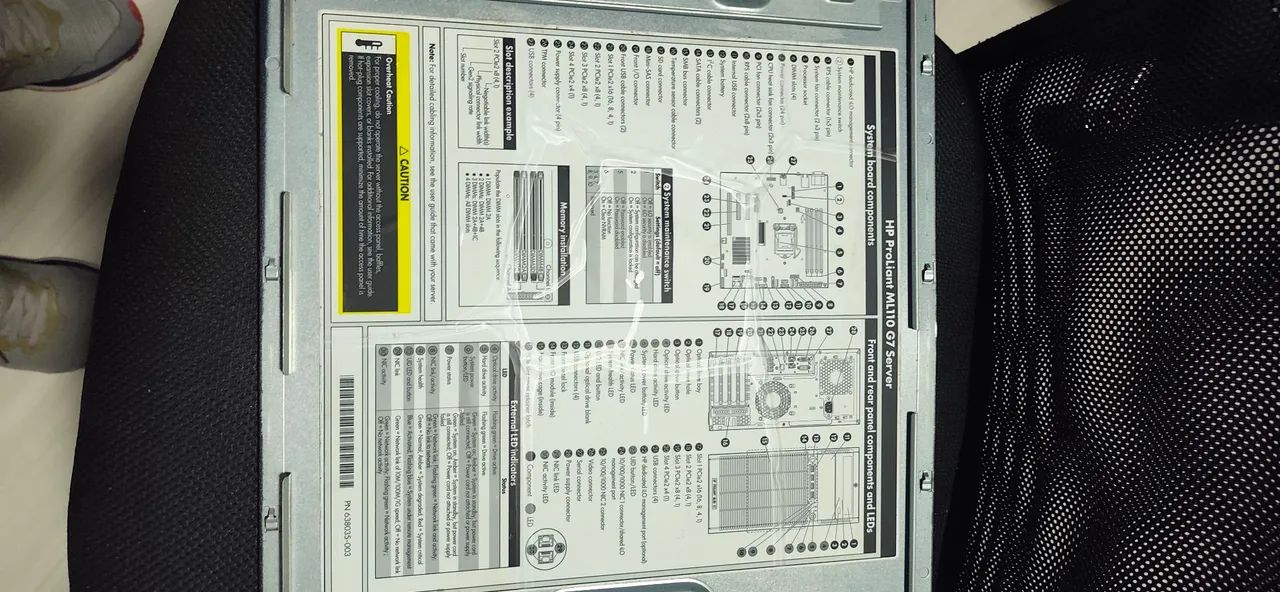 Gabinete servidor hp proliant ml110 g7 - Foto 3