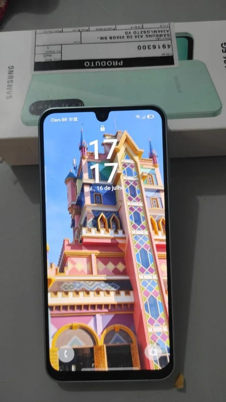 Vendo celular a26 na cor verde - Foto 2
