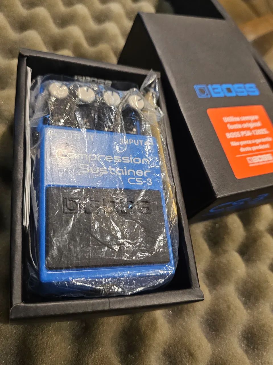 PEDAL BOSS CS-3 COMPRESSION SUSTAINER (COMPRESSÃO) - SEM USO, SEM MARCAS, NA CAIXA - Foto 5
