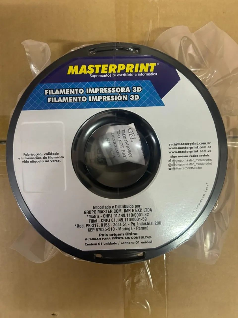 Filamento PETG - 1kg para impressora 3D (varias cores) - Foto 2