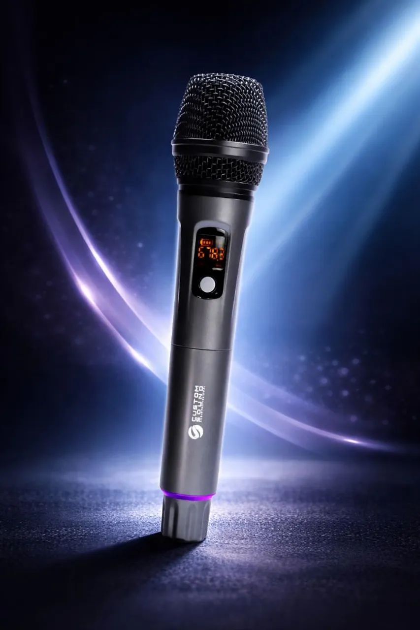 Microfone sem fio custom soud  - Foto 4