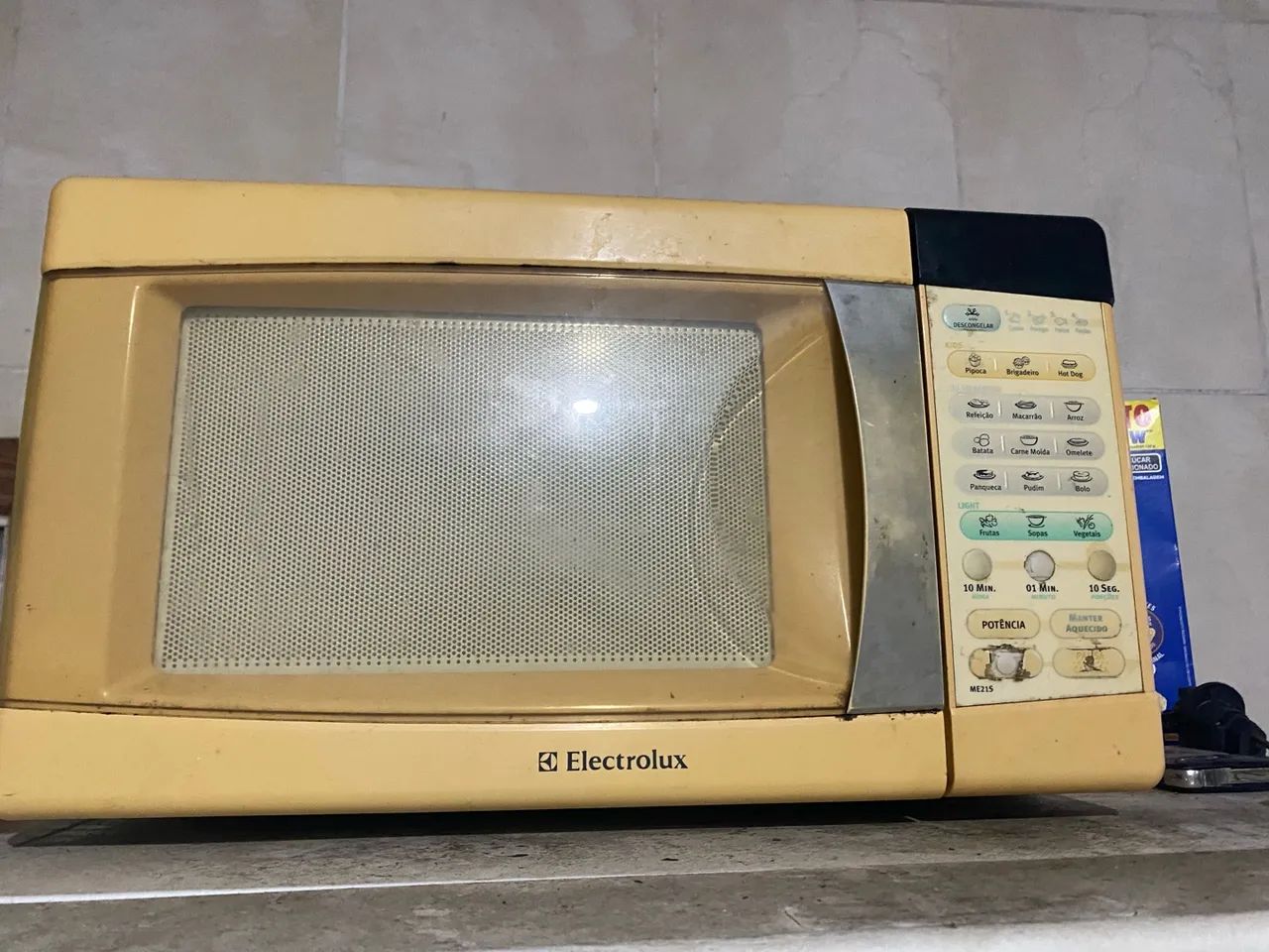 Micro ondas com defeito 