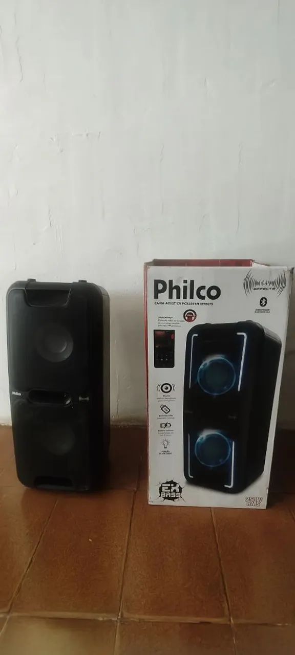 Caixa de Som Philco