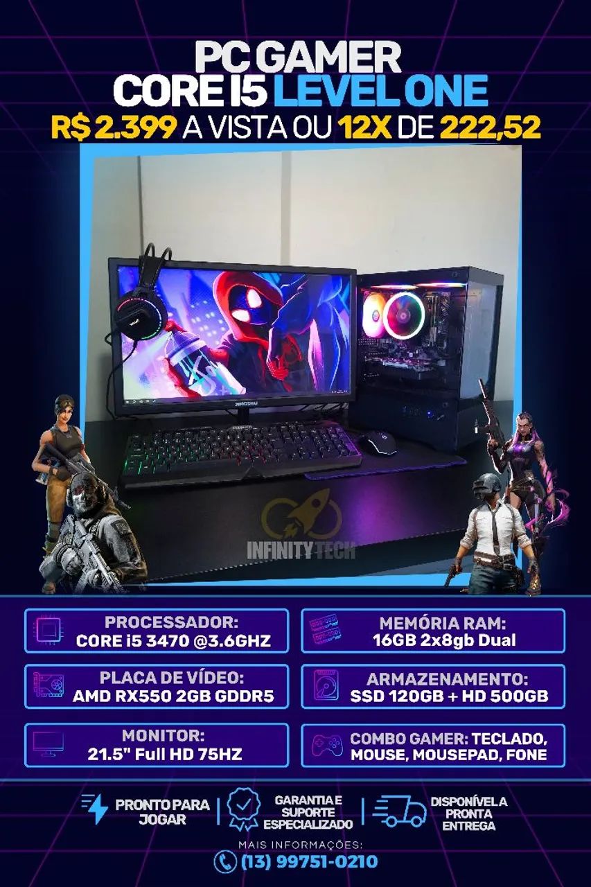 PC Gamer Novos - Foto 2