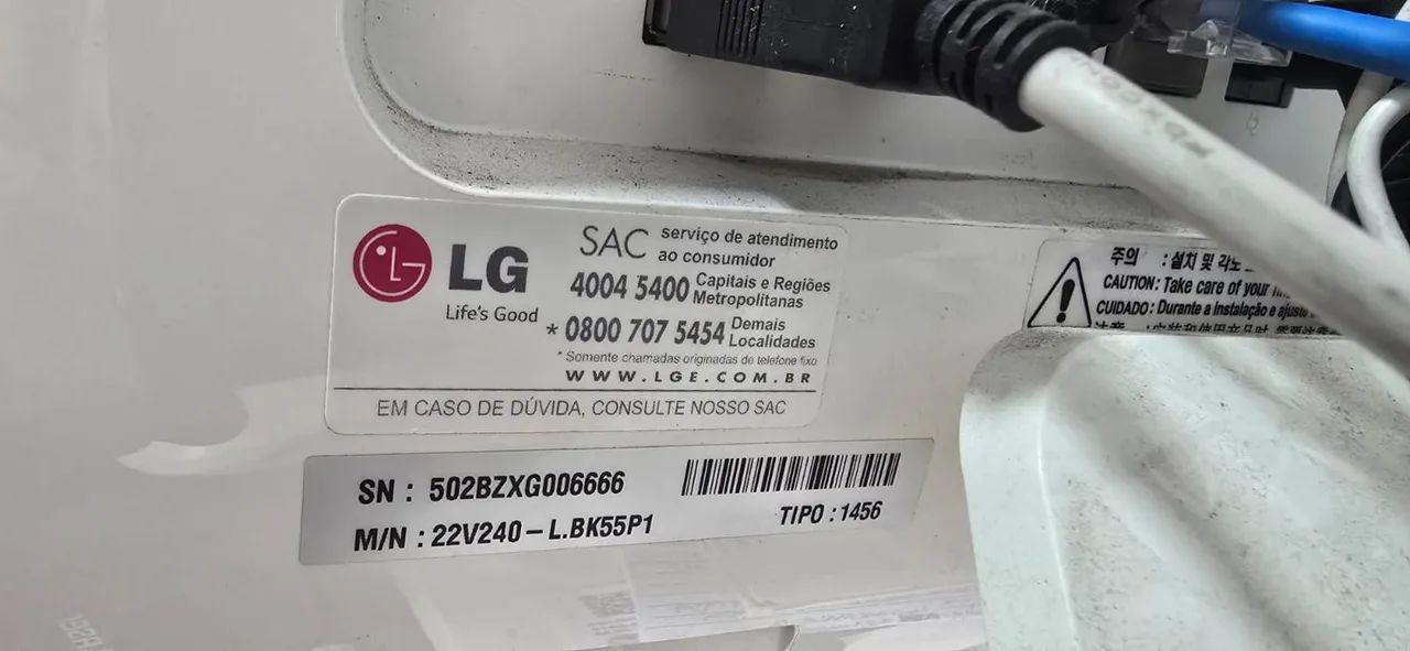 Computador All-in-One LG 22V240 - 4 GB memoria - ssd 120gb - Foto 4