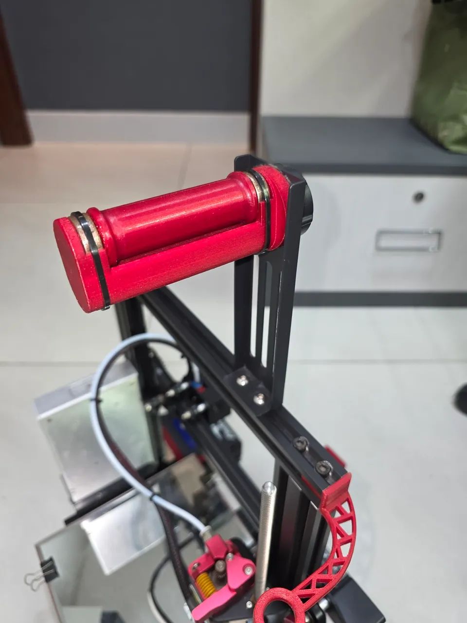 Impressora 3D Ender 3 Pro + Customização + Peças Extras - Foto 5