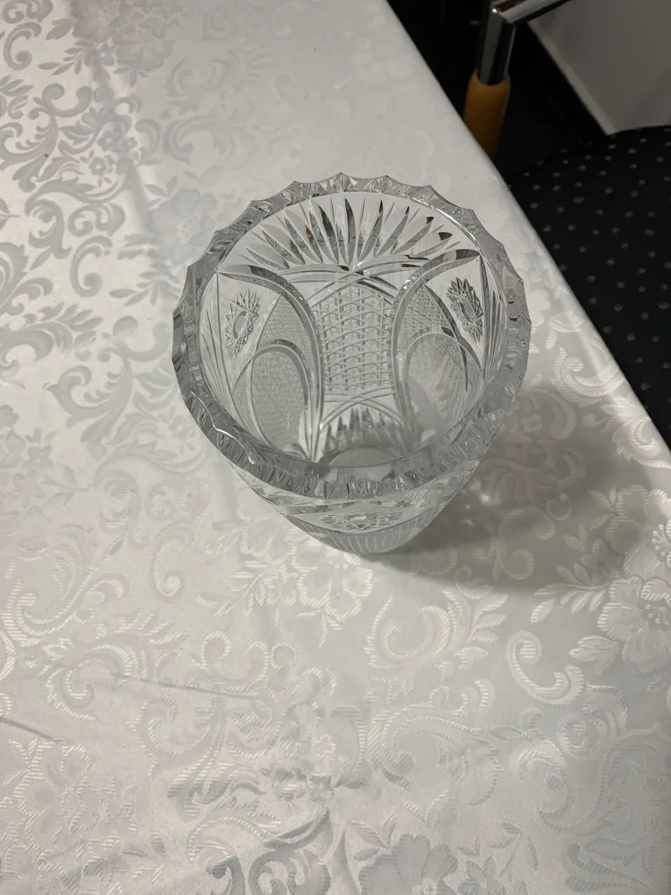 Vaso cristal lapidado  - Foto 3