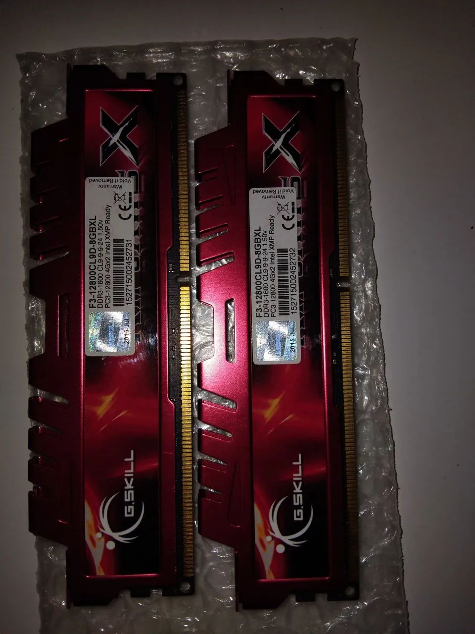 Memoria Ripjaws G.skill 4gb Ddr3 Pc3 12800 - Foto 2