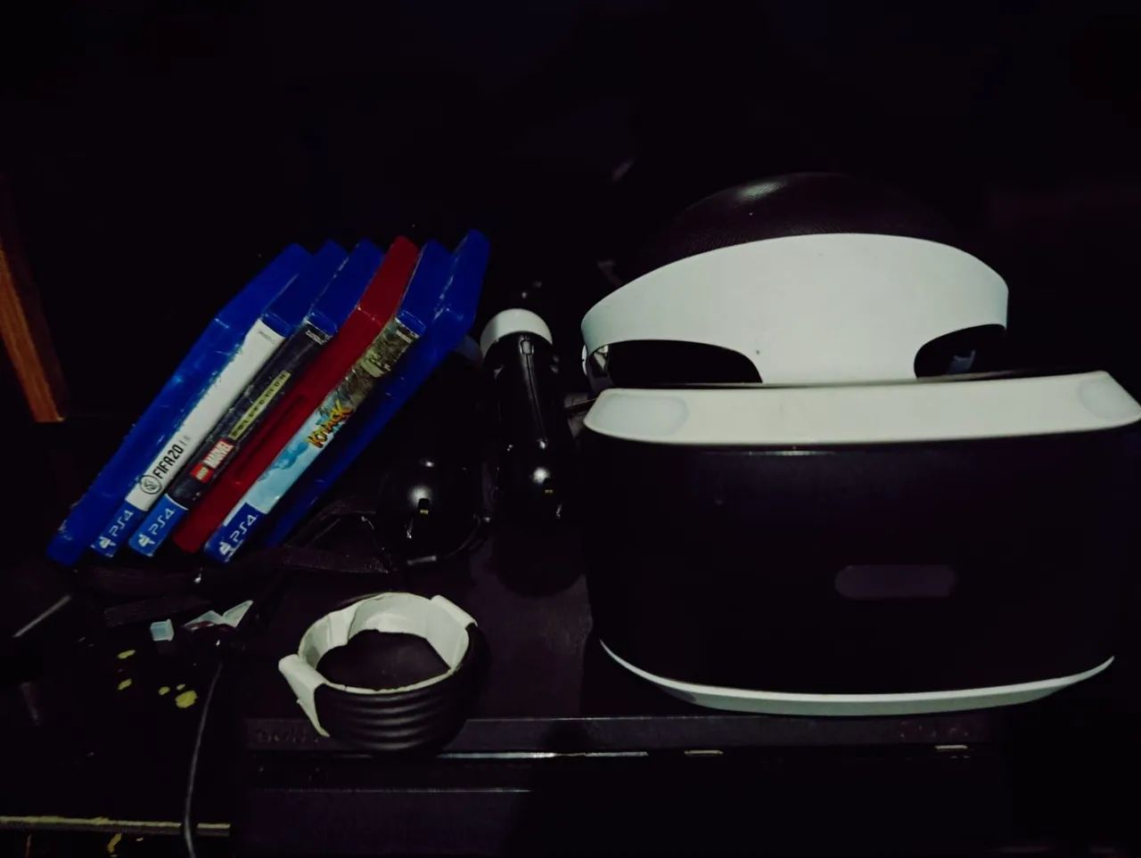 Ps 4 com vr e jogos 