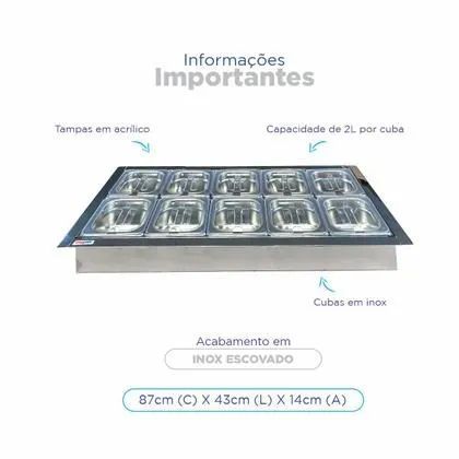 VENDE-SE MOVÉIS PLANEJADOS PARA COMERCIO "CAIXA/SUPORTE PARA CONDIMENTADORA - Foto 2