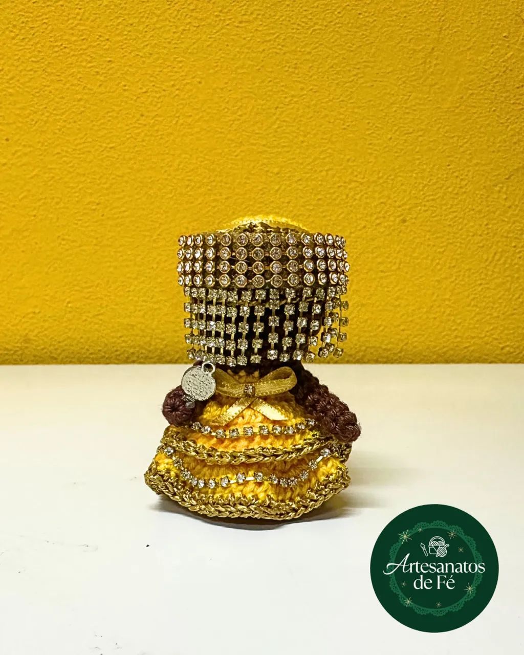 Amigurumi Crochê Oxum - Orixás Umbanda