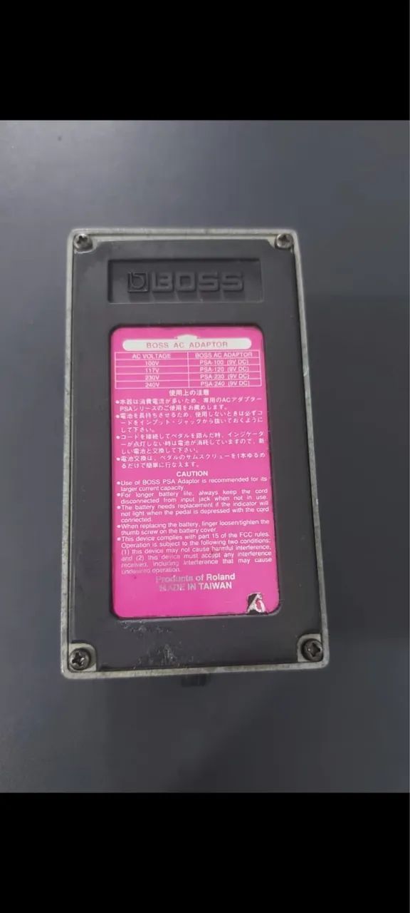 Pedal Boss CE-5 Chorus Ensemble CE5 CE 5 Pink Label - Instrumentos