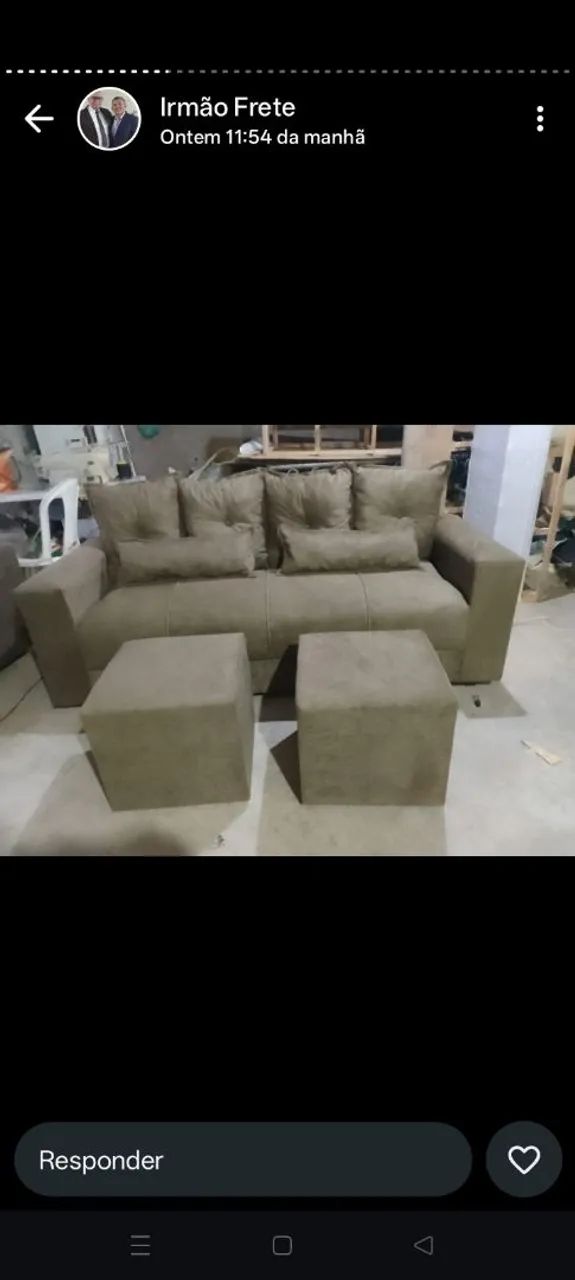 Sofá 4 lugares com 2 centro - Foto 3