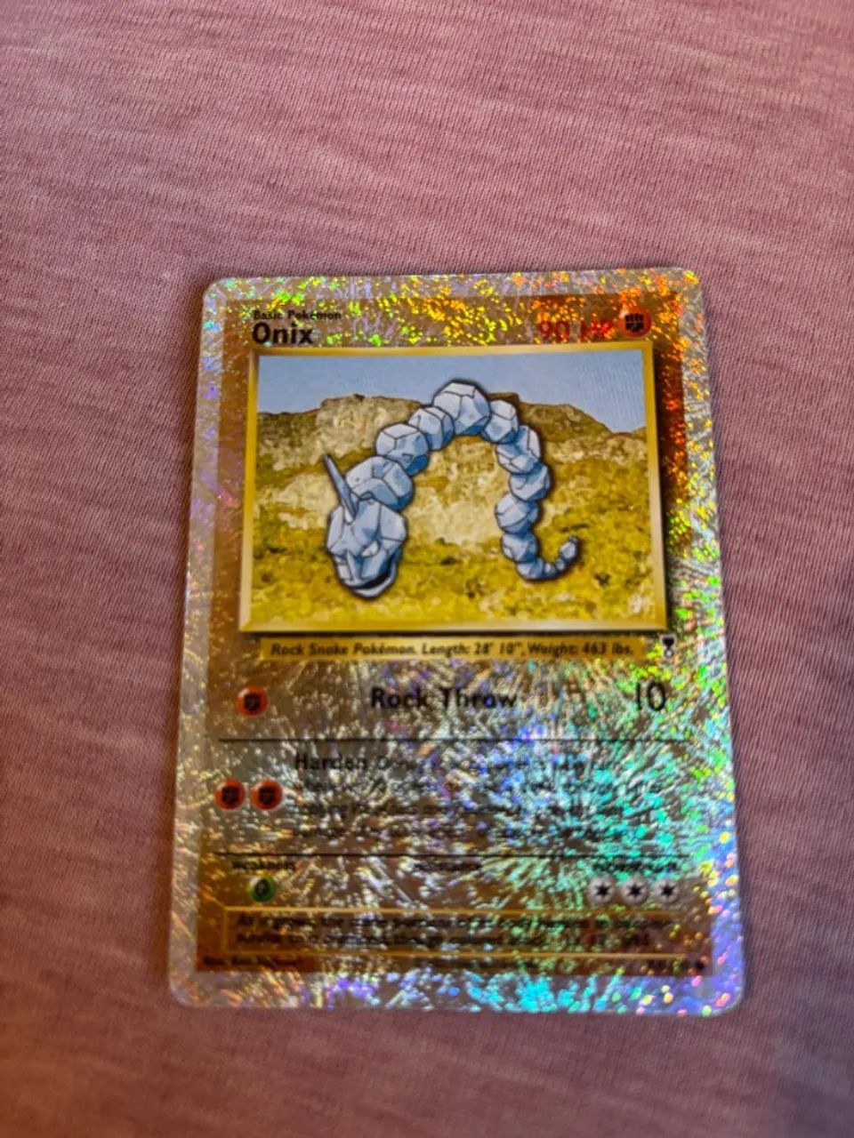 Onix 84/110 Legendary Collection 2002 Reverse Holo Pokémon TCG