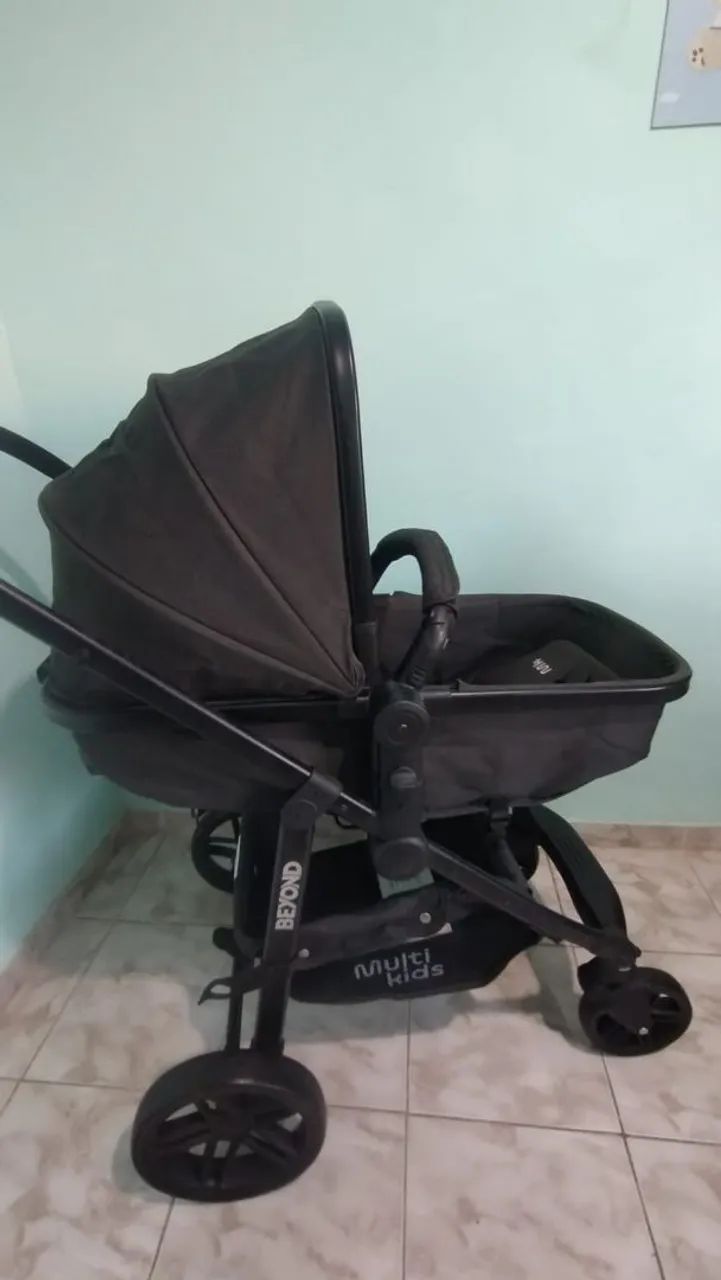 Carrinho bebê Moisés 2 em 1