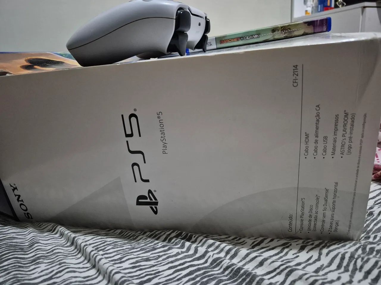 Ps5 slim com leitor de disco - Foto 2