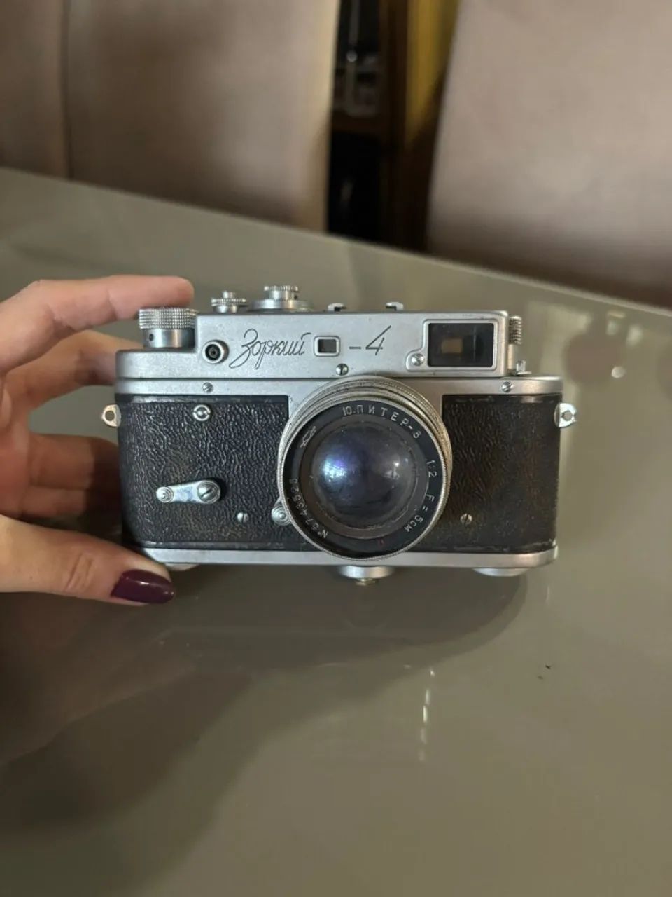 レアレトロ　Electric Eye ポケットカメラ　Senior 4000 Câmera Analógica Soviética Zorki 4 - Câmeras e Filmadoras - Rio