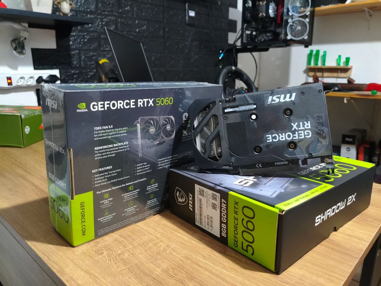 Placa de vídeo RTX 5060 MSI Shadow 2x  - Foto 2