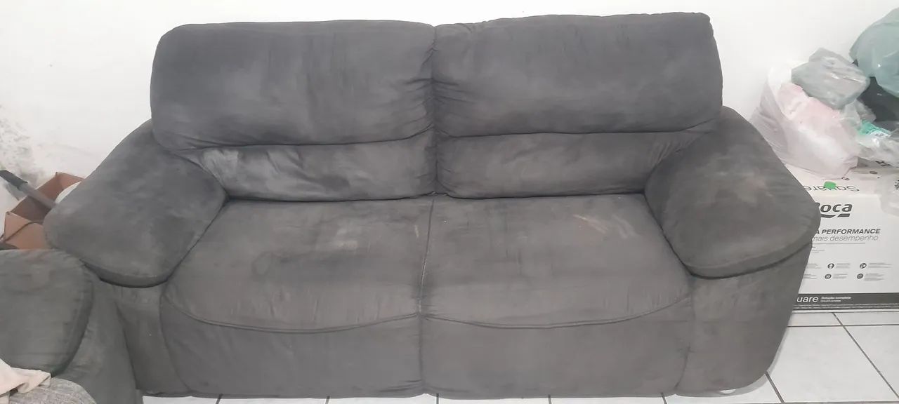 Sofá usado conservado - Foto 4
