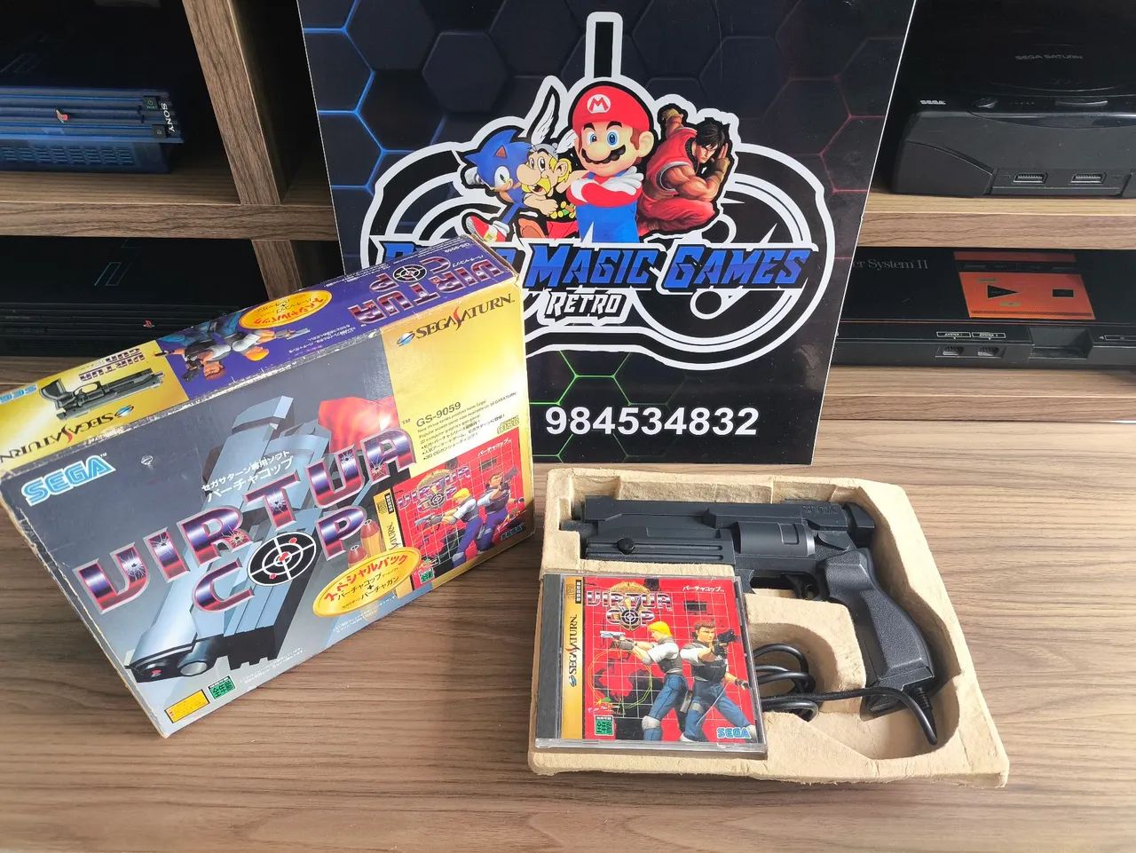 Controle para Sega Saturno Virtual cop - Foto 2