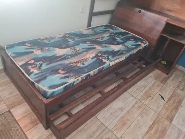 Dormitorio de solteiro madeira maciça - Foto 4