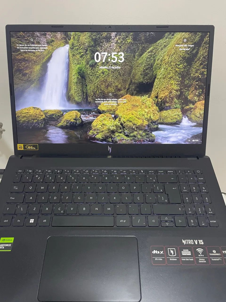 Notebook gamer Acer nitro V15 - Foto 2