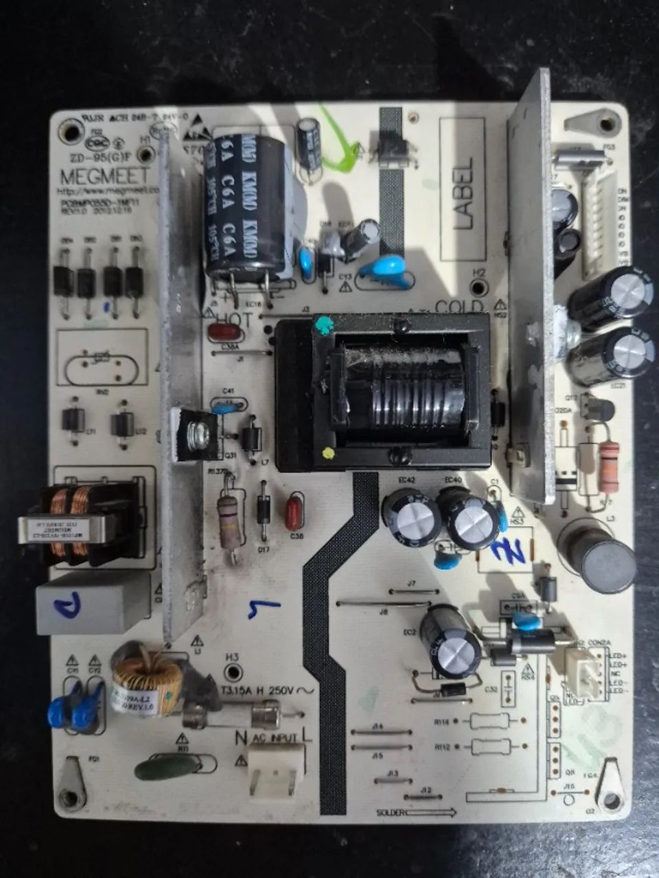 Placa fonte da TV Philco PH28C20D