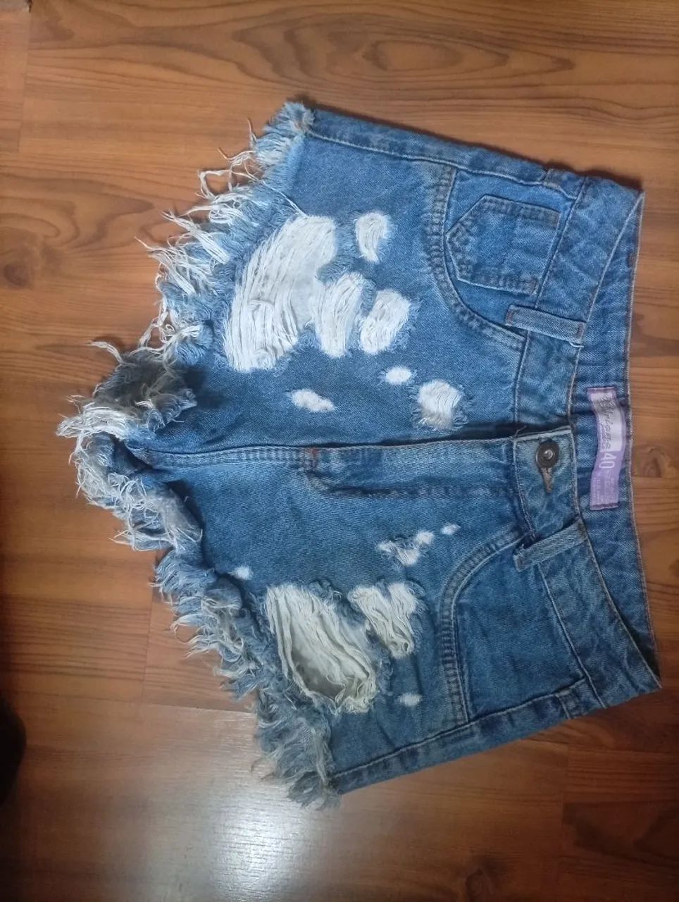 3 Shorts jeans 38/40 - Foto 4