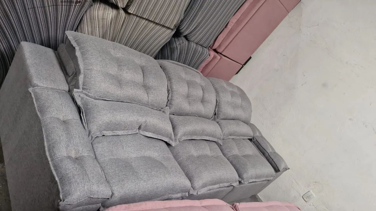 SOFÁ CAMA DIRETO DA FÁBRICA DE LUXO - Foto 2