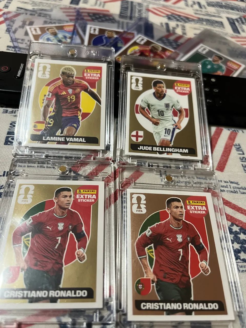 Figurinhas LEGENDS copa 2026
