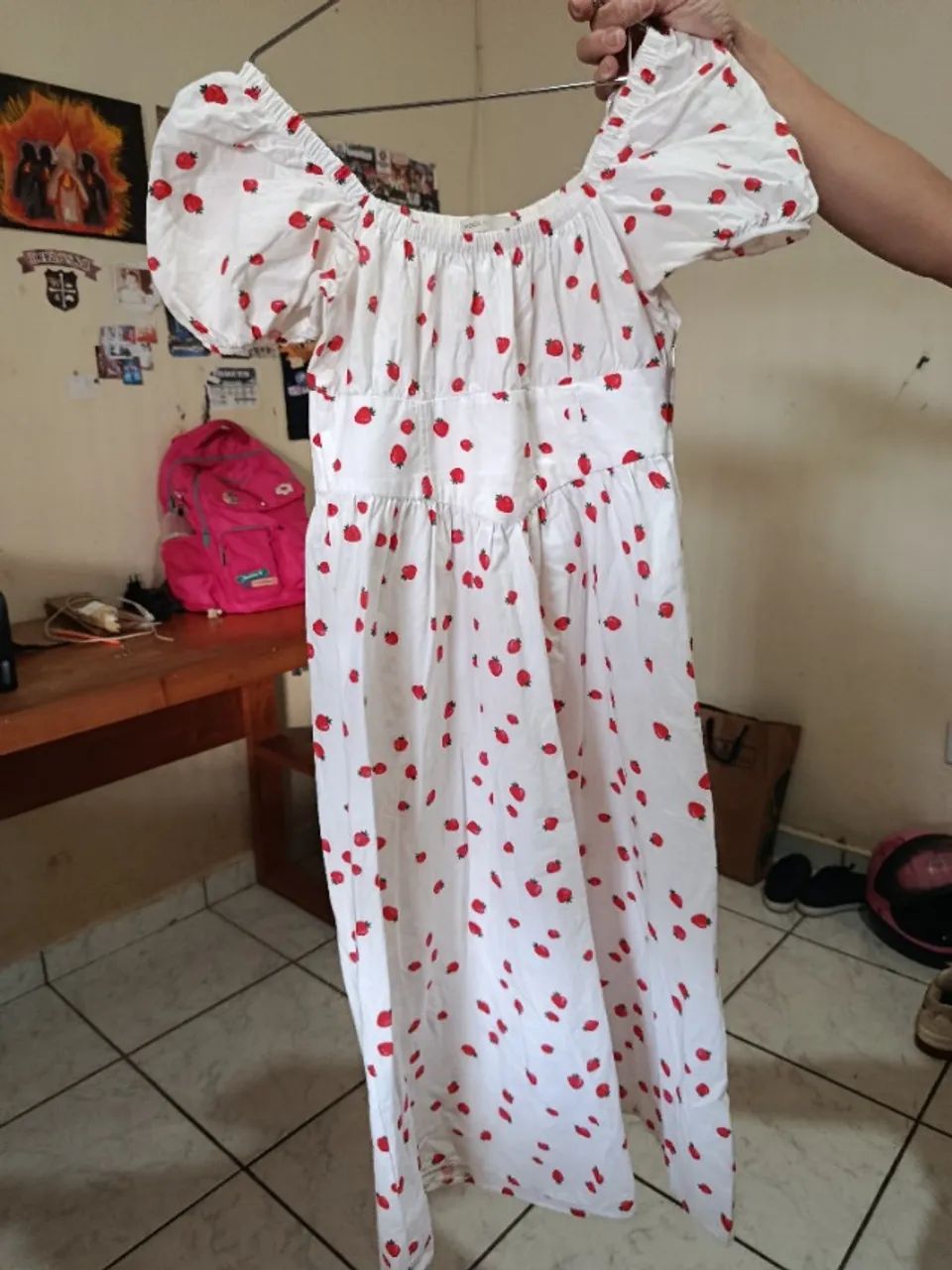 Vestido estilo camponesa 