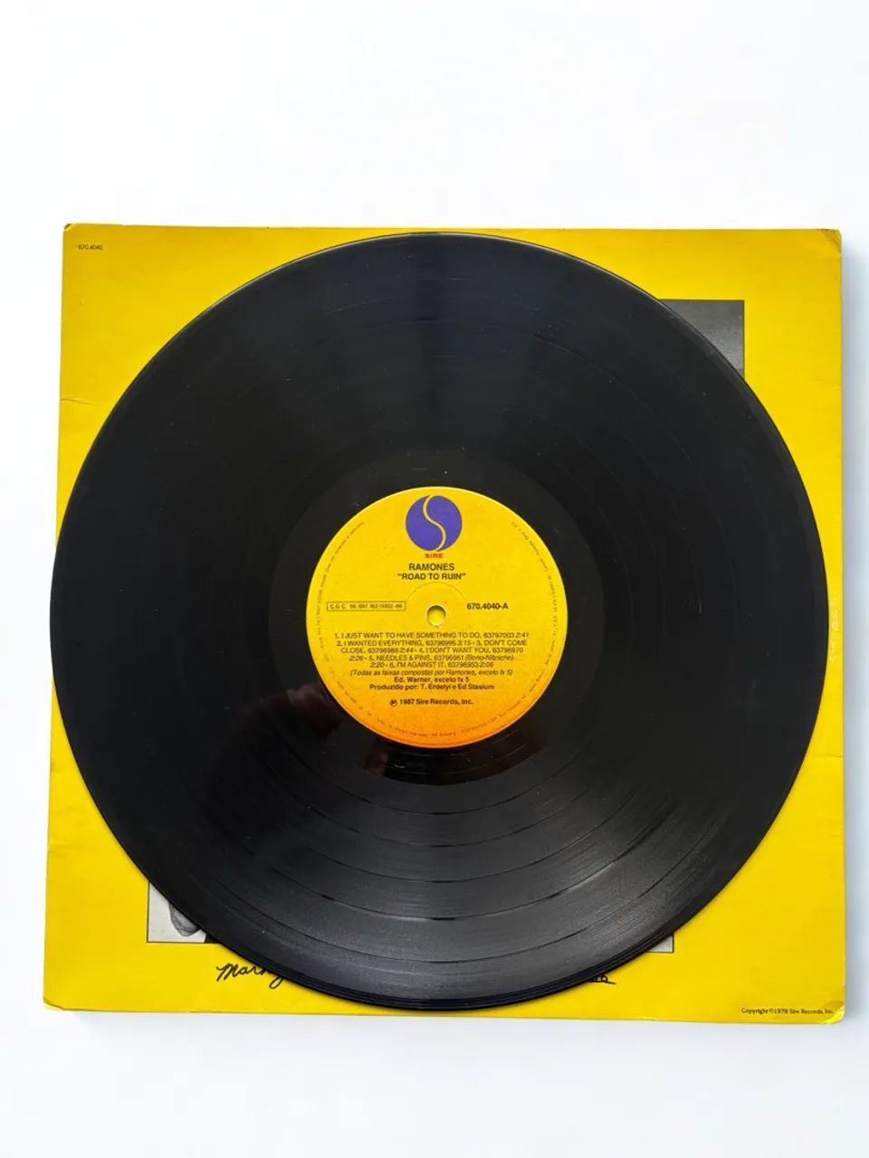 LP Ramones - Road to Ruin - Foto 2