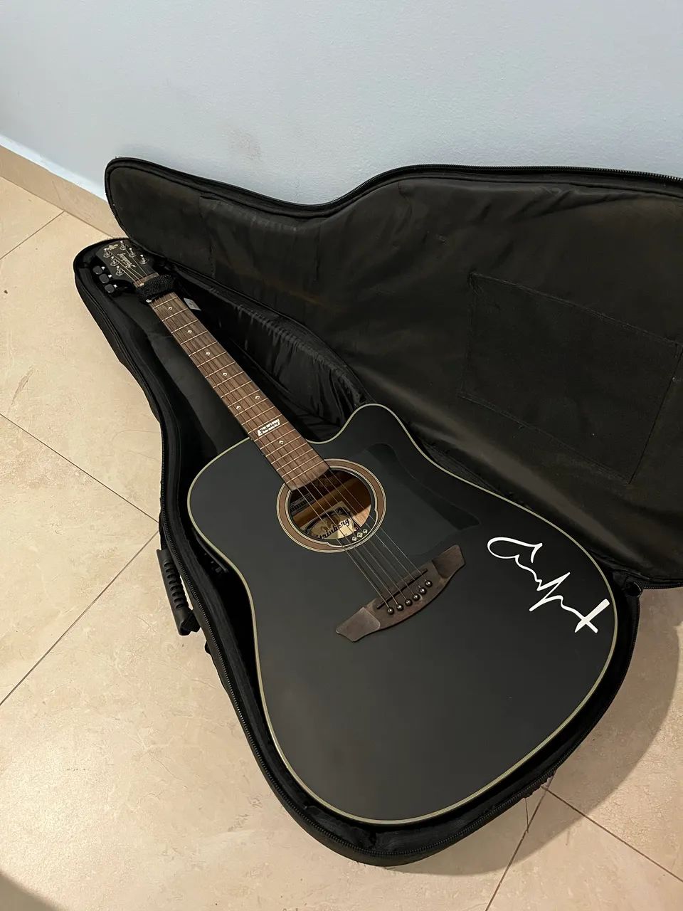 VIOLÃO ELÉTRICO STRINBERG + ACESSÓRIOS 