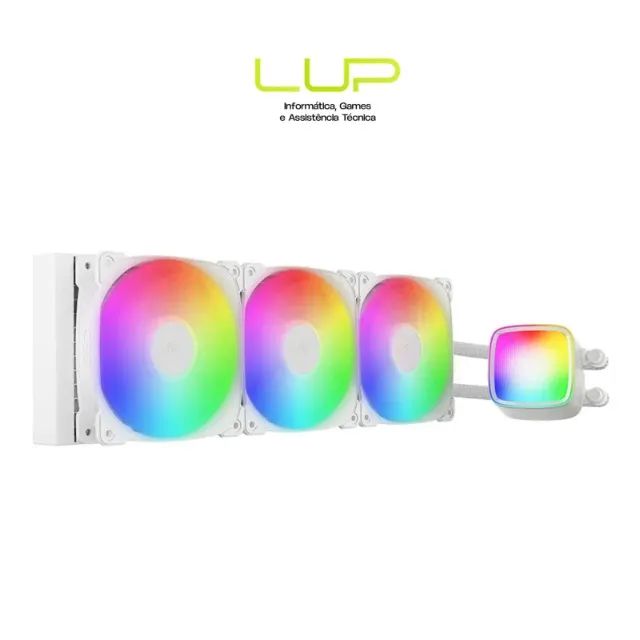 (LOJA FÍSICA) Water Cooler Geometric Future Eskimo Pro 36 ARGB 360mm  - Foto 2