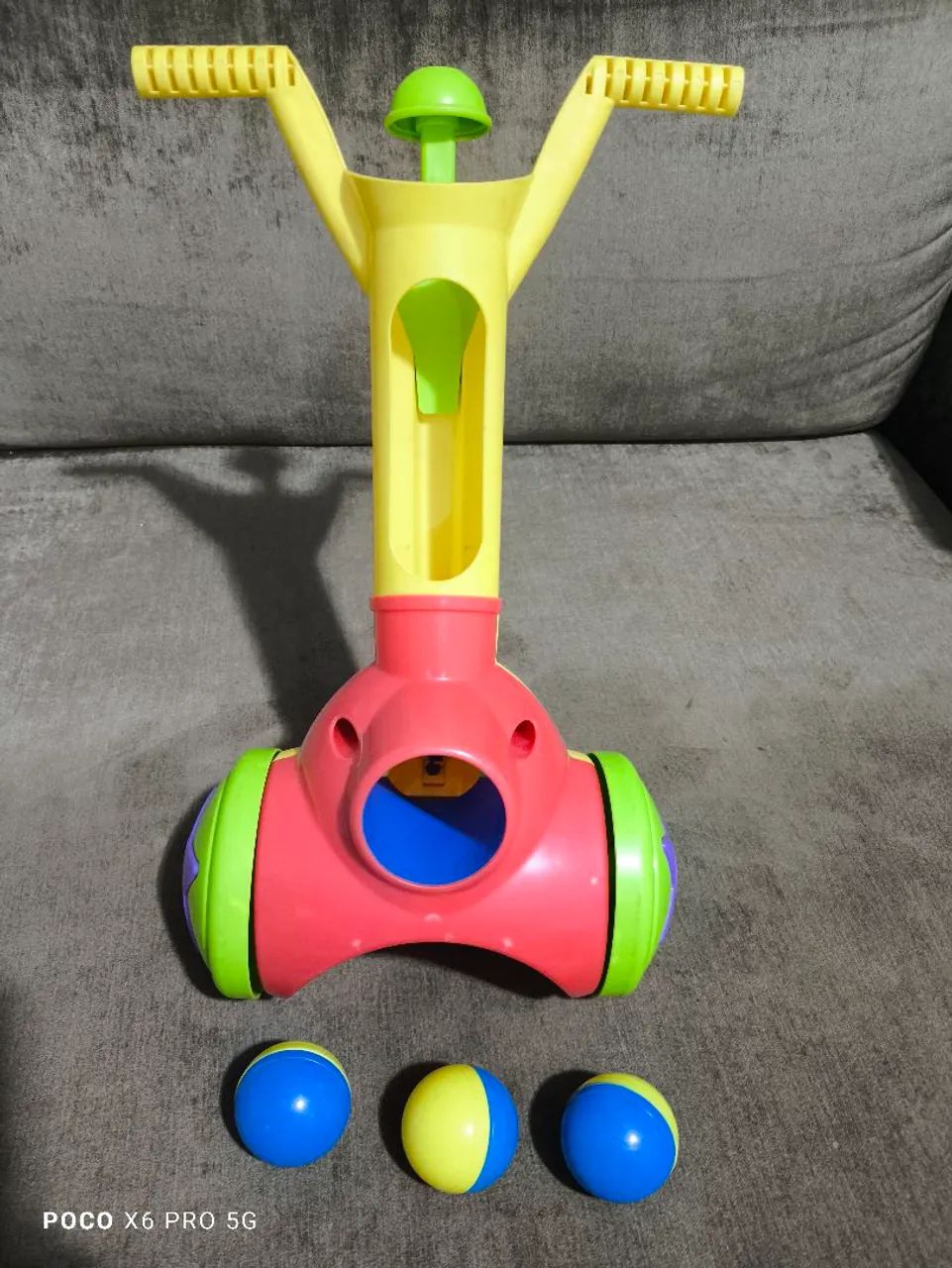 Andador Boom Ball com 3 Bolinhas - Foto 2