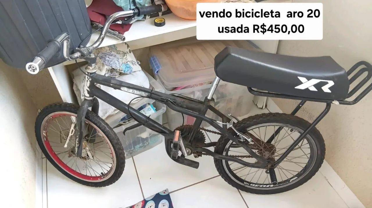 Bicicleta montadinha 