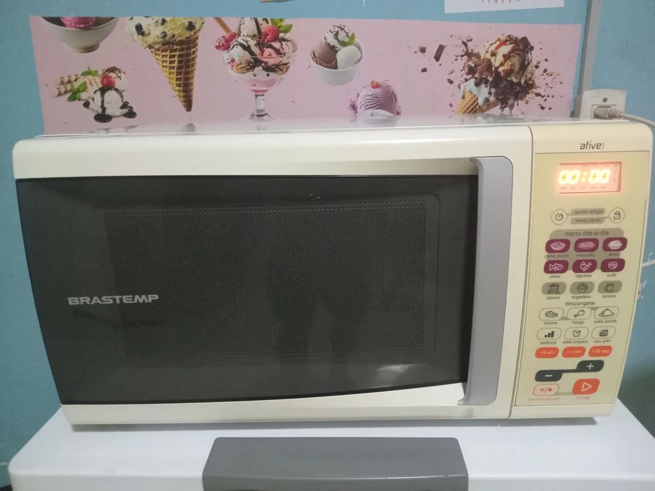 Micro-ondas Brastemp 30 litros - Foto 4