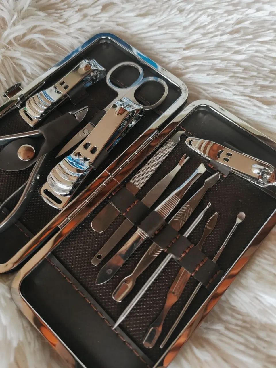 Kit de unhas 12 pcs inox - Foto 3