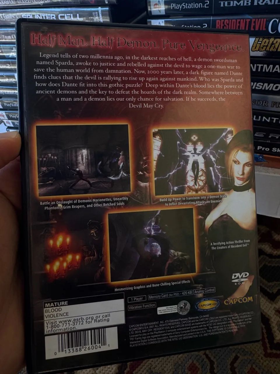 Devil May Cry Original - PS2 + Manual - Foto 2