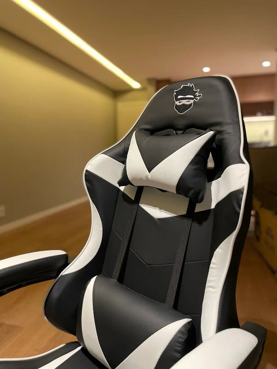 Cadeira gamer reclinável ninja - com massageador - Foto 2
