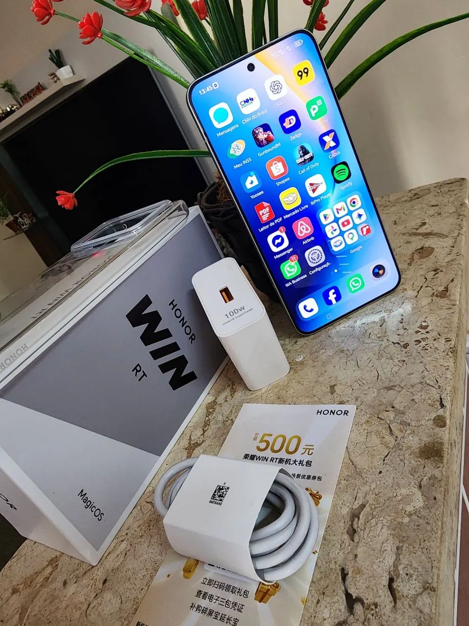 RT Win Honor смартфон Купить ブルー ROM 256GB RAM 12GB RT WIN HONOR 12/256Gb Москве по доставкой с Blue スマートフォン本体