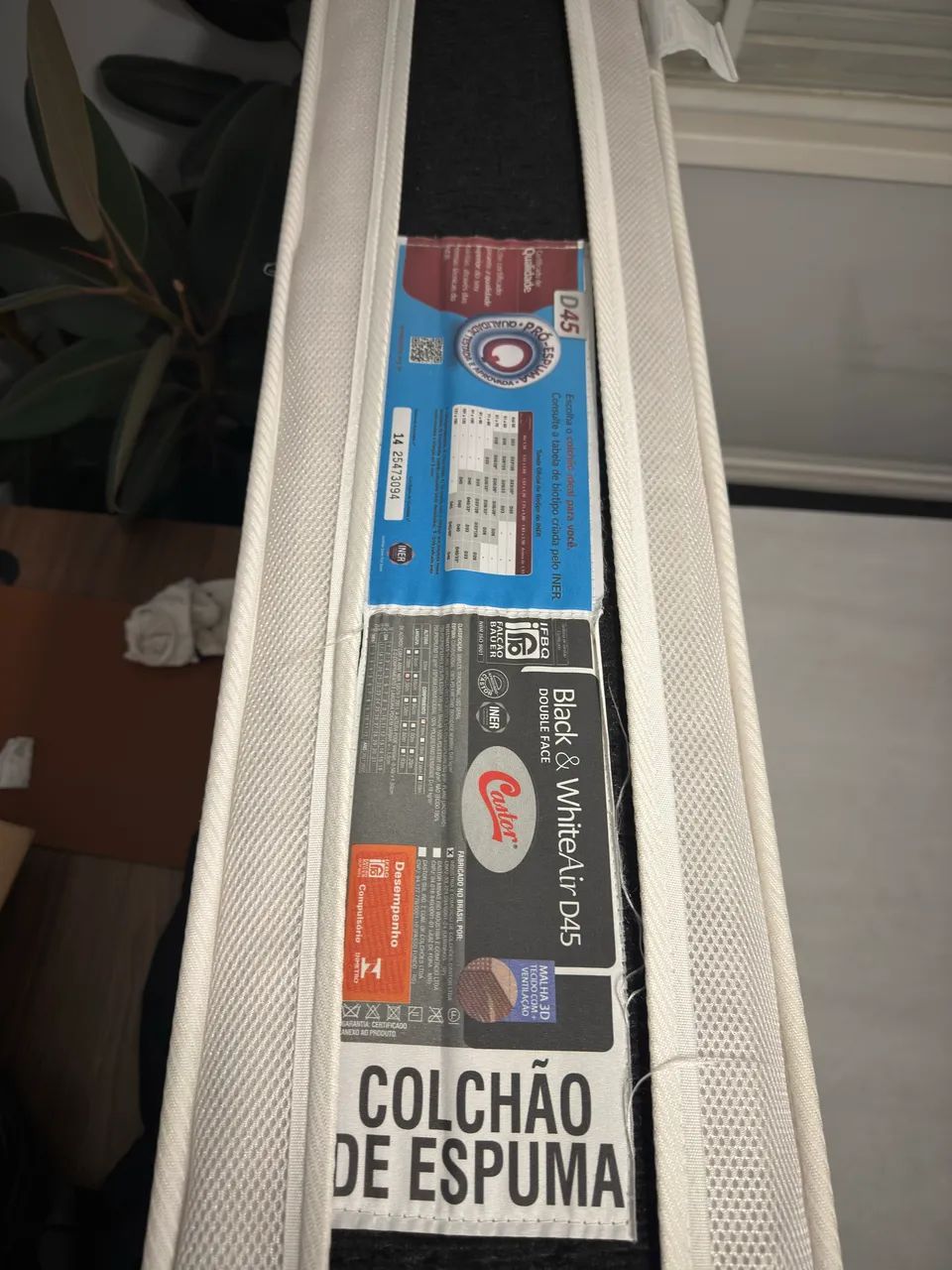 Cama Box Colchão Casal D45 Espuma  - Foto 3