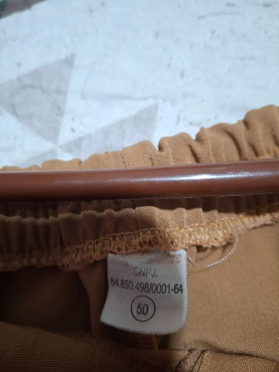 Vendo Calça Social Feminina Nova Marrom - Foto 2