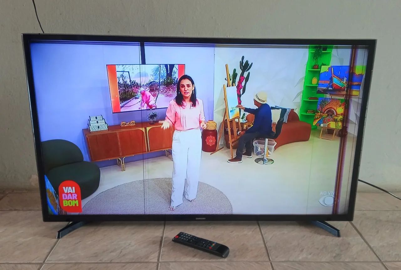 Televisão Samsung 43 Polegadas Defeito