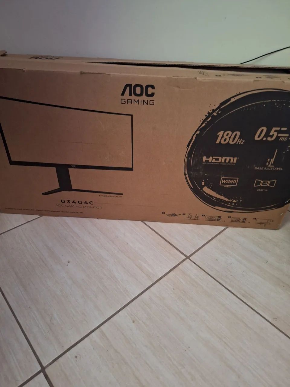 Monitor aoc agon 34 polegadas 